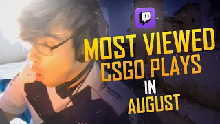 MOST VIEWED CS:GO TWITCH CLIPS IN AUGUST 2020! (FUN MOMENTS)
