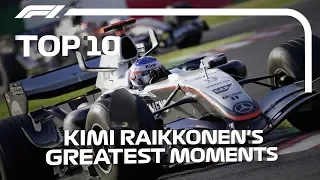 Top 10 Kimi Raikkonen F1 Moments
