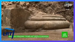 Vilniaus senamiesčio paslaptys: archeologai atkasė Didžiosios sinagogos liekanas