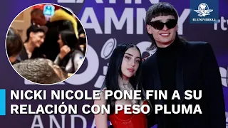 ¡Por infidelidad! Nicki Nicole confirma rompimiento con Peso Pluma