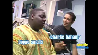 Biggie Smalls ends the interview with Charlie Bahama on Electric Air with a bang