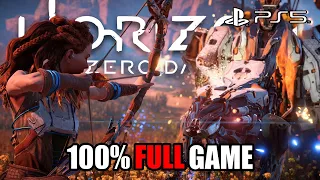 Horizon Zero Dawn (PS5) 100% Full Game Complete Story Mode Walkthrough Part 1  - 1080P 60FPS