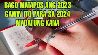BAGO MATAPOS ANG 2023 GAWIN ITO PARA SA 2024 MADATUNG KANA-APPLE PAGUIO7