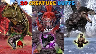 20 Dino/Creature BUFFS & Debuffs Every ARK Player Needs To Know.