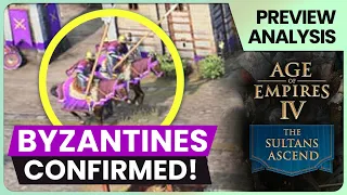 Let's Dive into the NEW Teaser for the Byzantines in AOE4