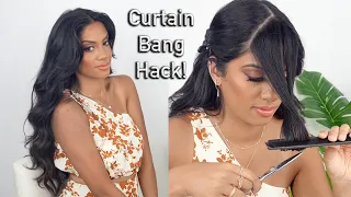 Curtain Bang Hack From A Professional Hairdresser! - Hair Tutorial | ARIBA PERVAIZ