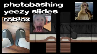 photobashing yeezy slides roblox design