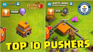 TOP 10 AMAZING PLAYERS IN CLASH OF CLANS WHICH YOU SHOULD WATCH..