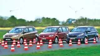 Kia Carens vs. VW Touran vs. Ford Grand C-Max