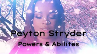 Peyton's Powers & Abilities|Charmed X