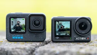 GoPro Hero 12 Black vs DJI Osmo Action 4 - Steady Progress