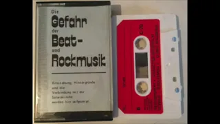 Die Gefahr der Beat- und Rockmusik - Kassette, 1985