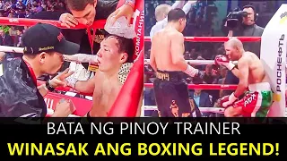 BATA NG PINOY TRAINER, WINASAK ANG BOXING LEGEND!