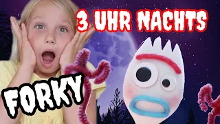 Bestelle NIEMALS 3 UHR NACHTS FORKY aus Toy Story 4 😨 KLEINE FAMILIENWELT