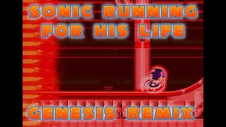 SONIC RUNNING FOR HIS LIFE (But I Made Genesis Remix of Paranoia)