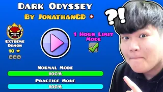 DORAMI vs DARK ODYSSEY🔥 (1 HOUR LIMIT CHALLENGE) | Geometry Dash