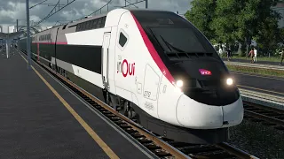 CABRIDE EN TGV DE RENNES À QUIMPER | TRANSPORT FEVER 2