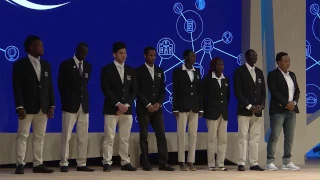 Refugee Olympic Team at the 2017 Global Education and Skills Forum