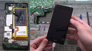 Huawei P8 Lite Micro USB not charging - Repair / Fix it / Disassembly