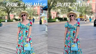 iPhone 13 Pro Max vs Galaxy S21 Ultra Camera Test Comparison
