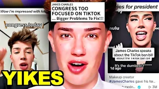 James Charles GOES OFF On Congress (TikTok Ban)