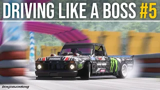 DRIVING LIKE A BOSS COMPILATION #5 - Forza Horizon 5, NFS Unbound & Gran Turismo 7