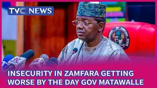 Insecurity In Zamfara Getting Worse By The Day   Gov  Matawalle