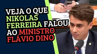 VEJA PRIMEIRO PRONUNCIAMENTO DE DEP. NIKOLAS FERREIRA AO MIN. FLÁVIO DINO | CÂMARA DOS DEPUTADOS