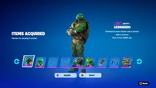 How To Get TMNT Bundle FREE In Fortnite! (Unlocked Leonardo, Michelangelo, Donatello & Rephael Skin)