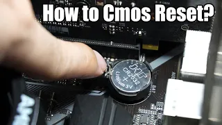 How to remove cmos battery in your pc? Cmos reset / hard reset on bios