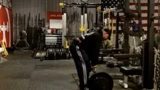 Elitefts.com - Mountain Dog Back Training 6-5-2012 (Tsunami Bar Row)