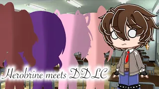 Herobrine meets DDLC / Gacha club mini movie