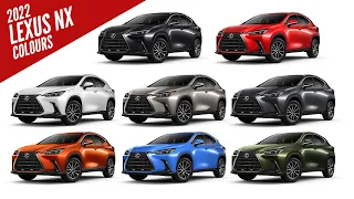 2022 Lexus NX SUV - All Colours - Images | AUTOBICS