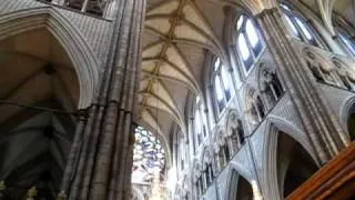 Evensong at Westminster Abbey - London