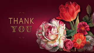 🌹🌹🌹Thank You!🌹🌹🌹Video Greeting Cards #WhatsApp