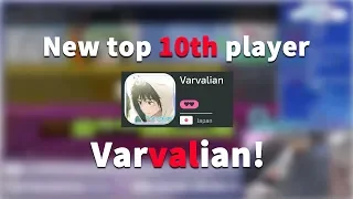 [osu!] New Top 10th Japanese Player Varvalian! - Varvalian's Highlight
