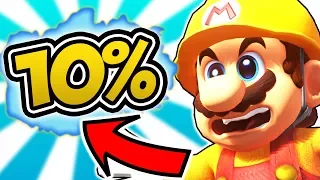 Nur 10% SCHAFFEN dieses MARIO LEVEL 🤪