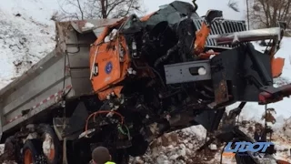 #DontCrowdThePlow - Snow Plow Crash in Spanish Fork Canyon