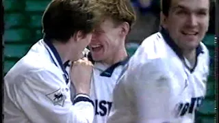 Tottenham Hotspur v Wimbledon. FA Cup 5th Round. 1992/93 - 14th February 1993