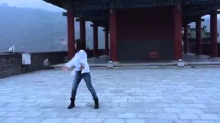 Marzhana - преподаватель waacking станцевала на Великой Китайской стене в Пекине!
