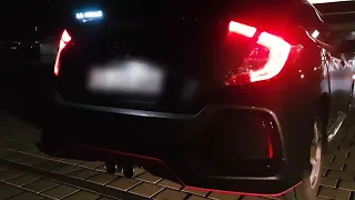 Honda Civic Sport plus 2017 OEM Exhaust sound