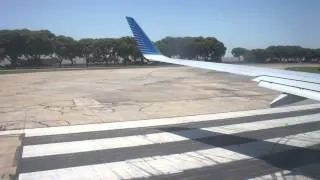 Take off from Buenos Aires,Aeroparque Internacional Jorge Newbery-SABE, Aerolineas Argentinas