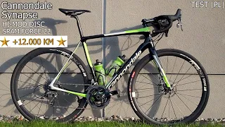 Cannondale: Synapse Hi-Mod Disc | 12.000 km | English Text | Test Roweru