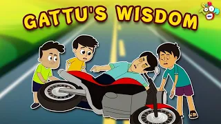 Gattu's Wisdom | Gattu and Scooter | Animated Stories | English Cartoon | Moral Stories | Puntoon