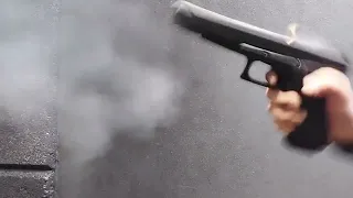 Glock 17L shooting