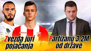 Luka Ilić i Drkušić na meti Zvezde ☆ Partizan dobio 3.2 miliona od države ☆ SLS Transferi