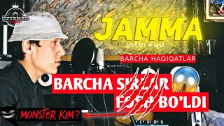 INTERVYU JAMMA 🔥 | 5 MINUTDA RAP YOZISH 🤯 | MONSTER KIM ? | MINOR KIM ? | BARCHASINI AYTAMAN DEDI !😱