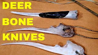 Make a Deer Bone Knife