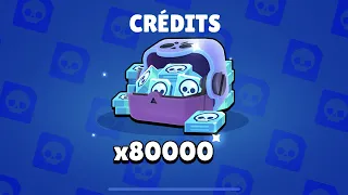 COMMENT utiliser les 80'000 CREDITS des Brawlers de la Route Starr ( guide brawl stars )