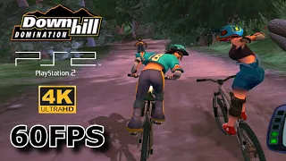 DOWNHILL DOMINATION GAMEPLAY PS2 4K SOLID 60FPS PCSX2 NEW VERSION